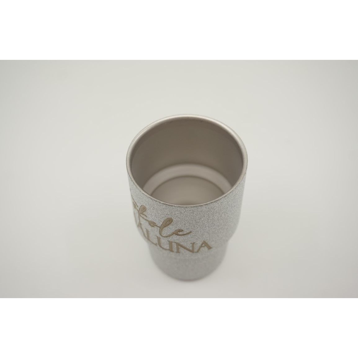 'Okole Maluna Shot Glass - Glitter Silver