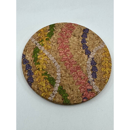 Crown Flower, Pakalana, Pikake, Plumeira, Puakenikeni, Lei Cork Coaster
