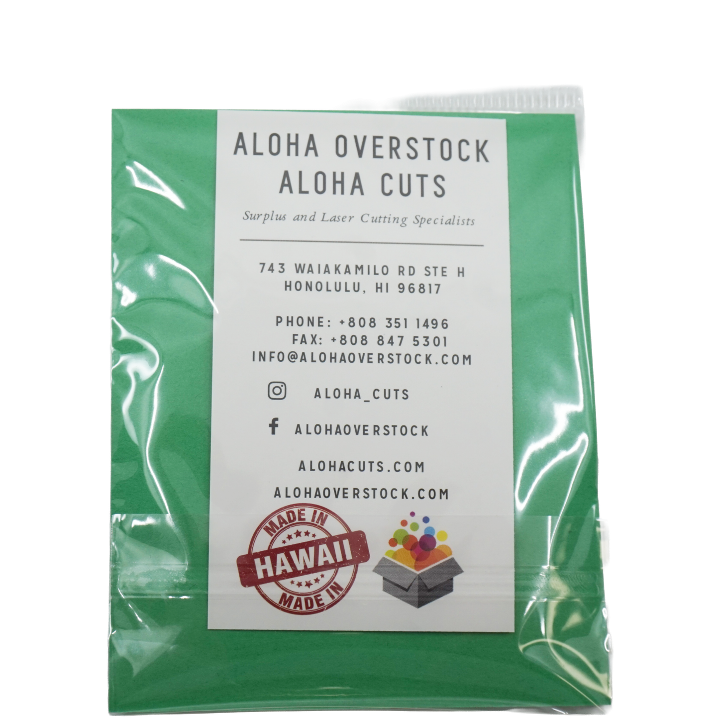 Molokai Farmers High School Keepsake (COLOR)