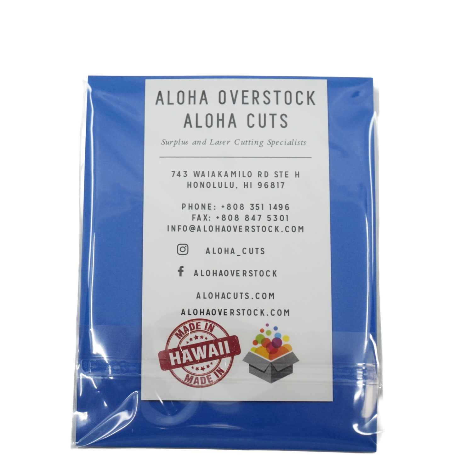 Waiakea Warriors High School Keepsake (COLOR)