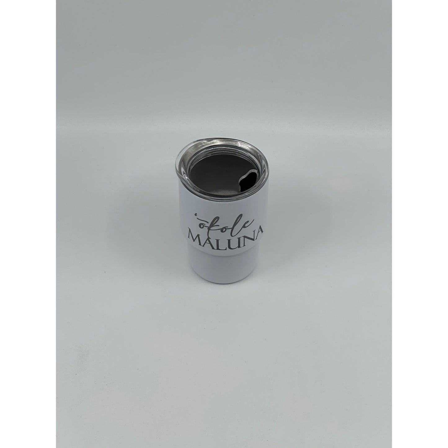 'Okole Maluna Shot Glass - White