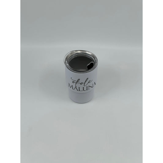 'Okole Maluna Shot Glass - White