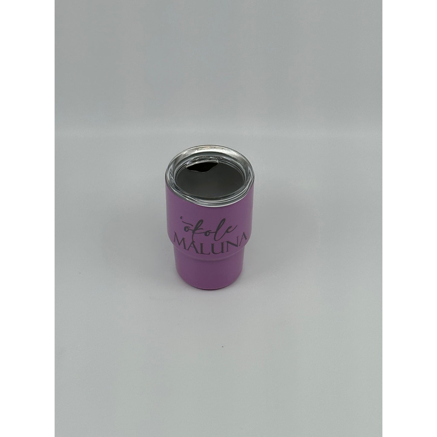 'Okole Maluna Shot Glass - Light Purple