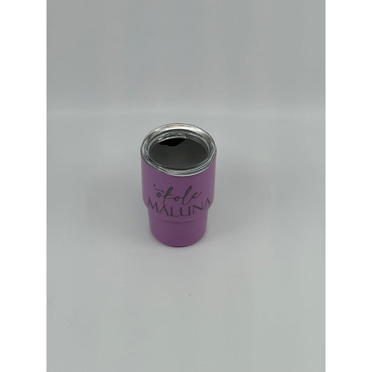 'Okole Maluna Shot Glass - Light Purple