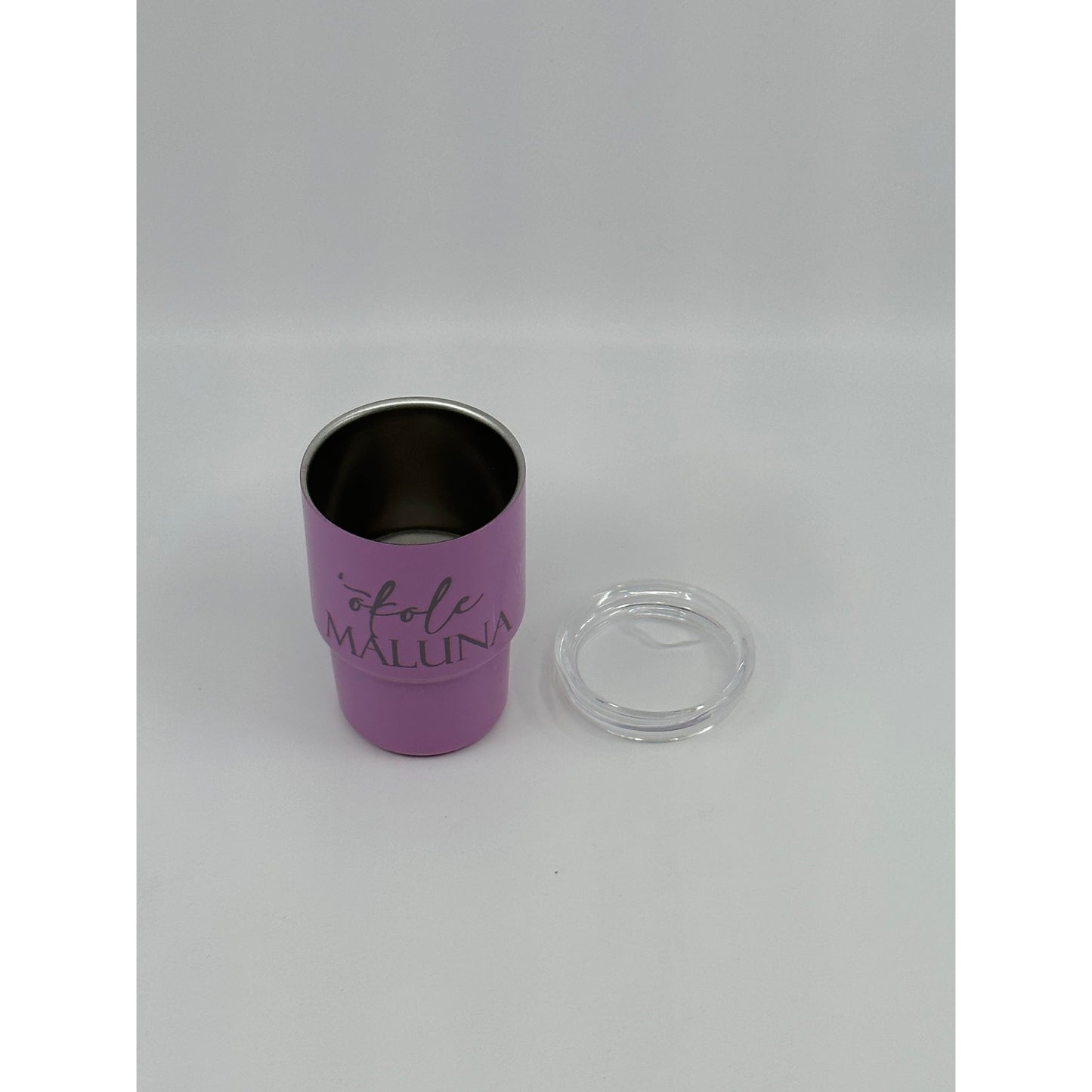 'Okole Maluna Shot Glass - Light Purple