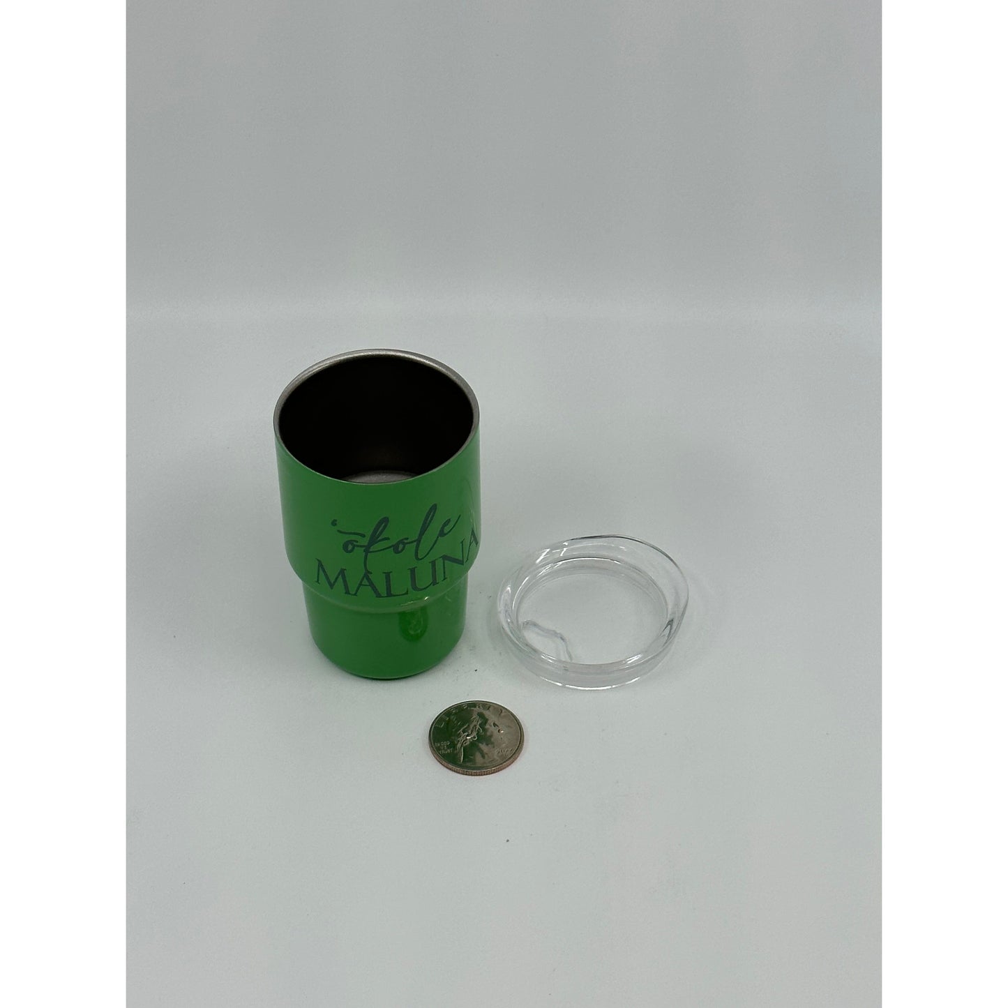 'Okole Maluna Shot Glass - Fern Green