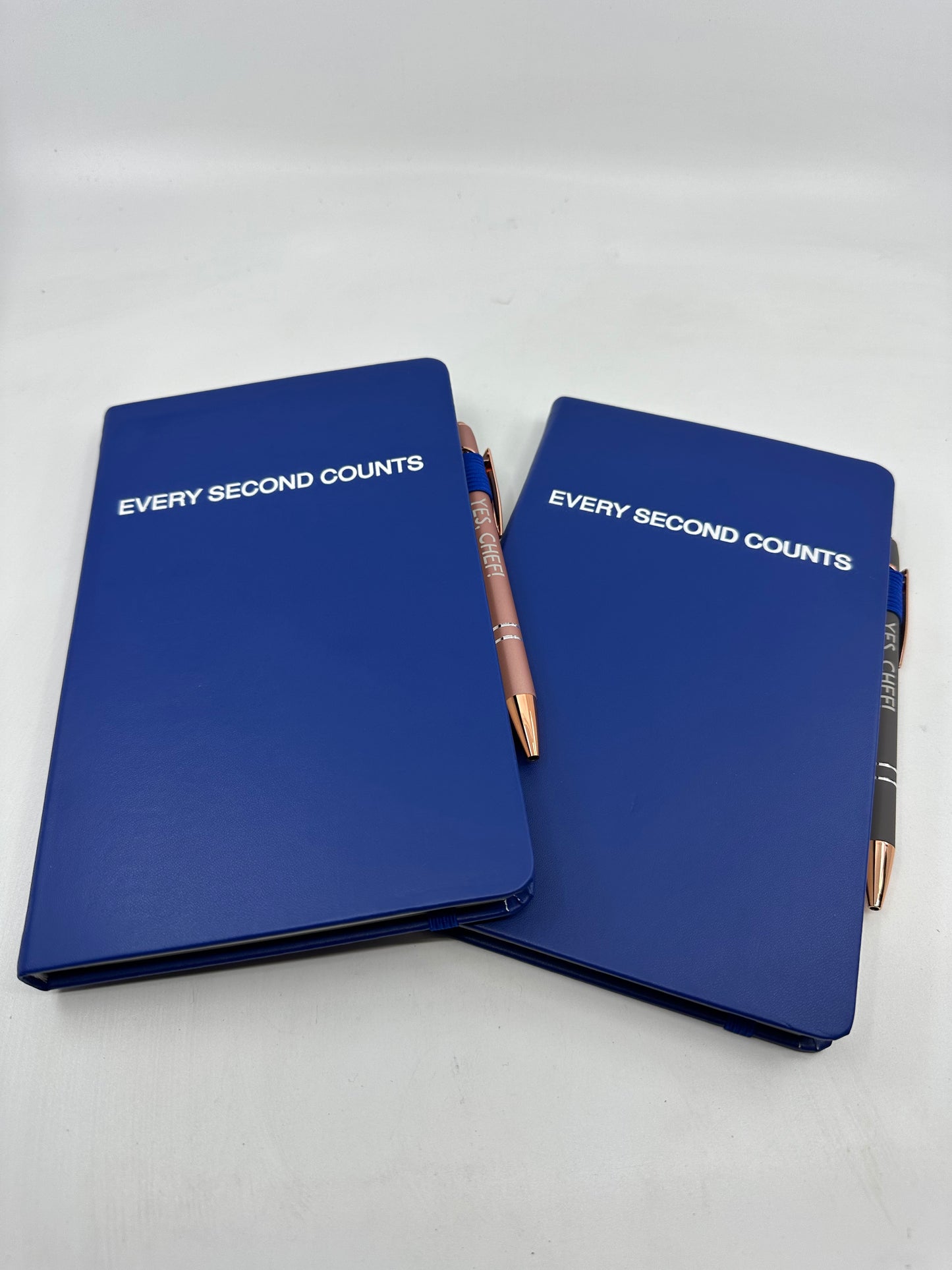 Every Second Counts Journal – A5 Lined Notebook with Pen