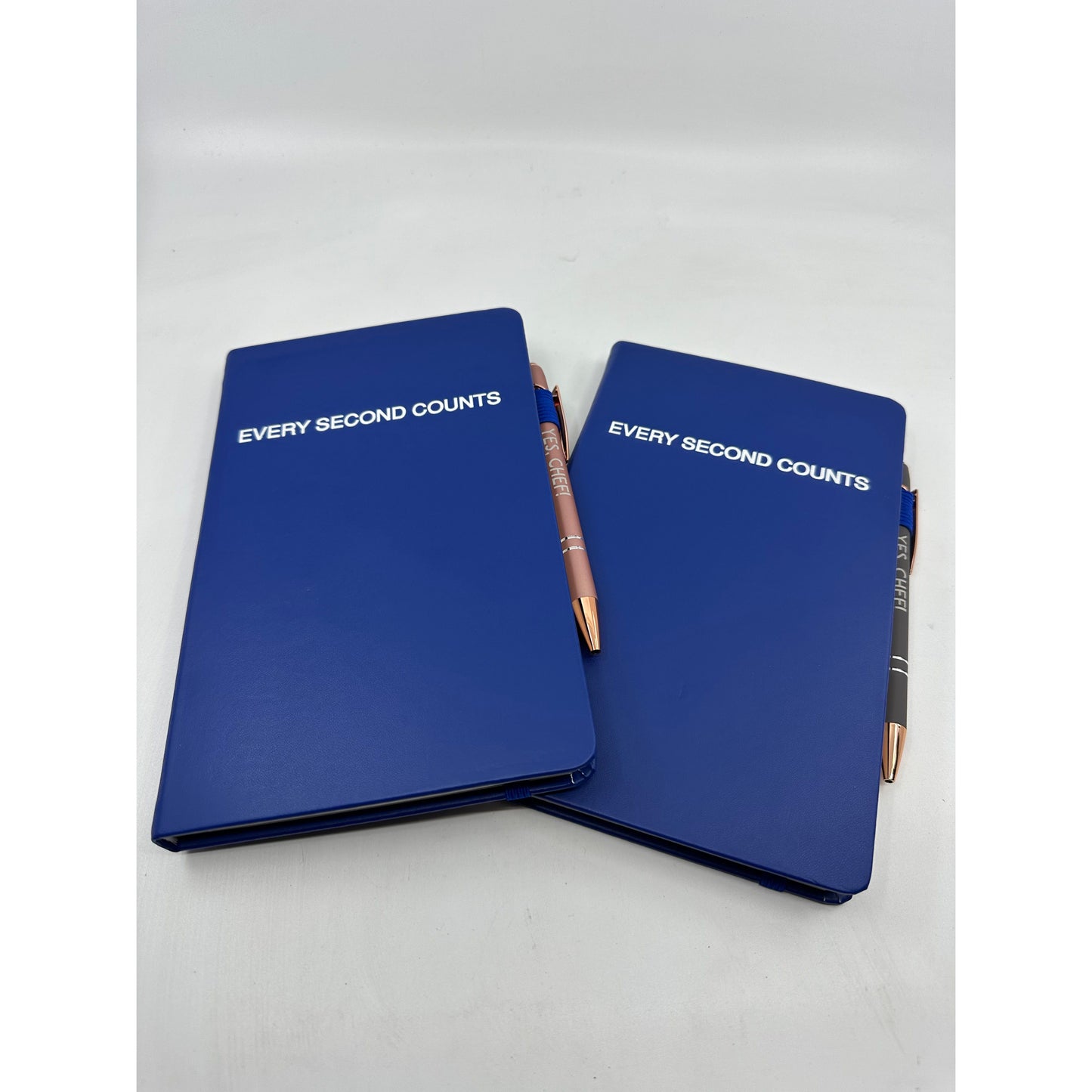 Every Second Counts Journal – A5 Lined Notebook with Pen