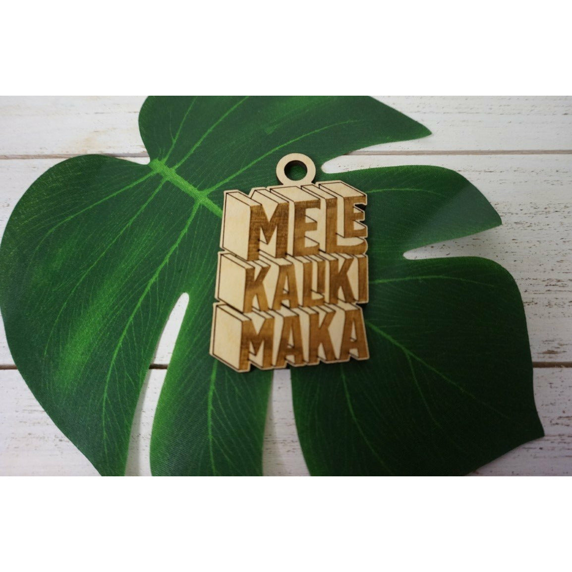 Mele Kalikimaka 3D Keepsake Ornament
