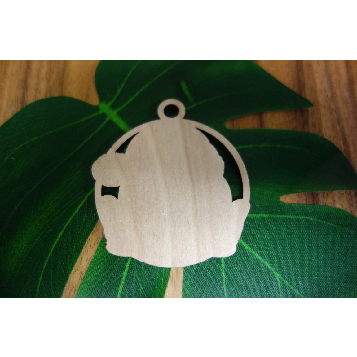 Shaka Santa Christmas Keepsake Ornament
