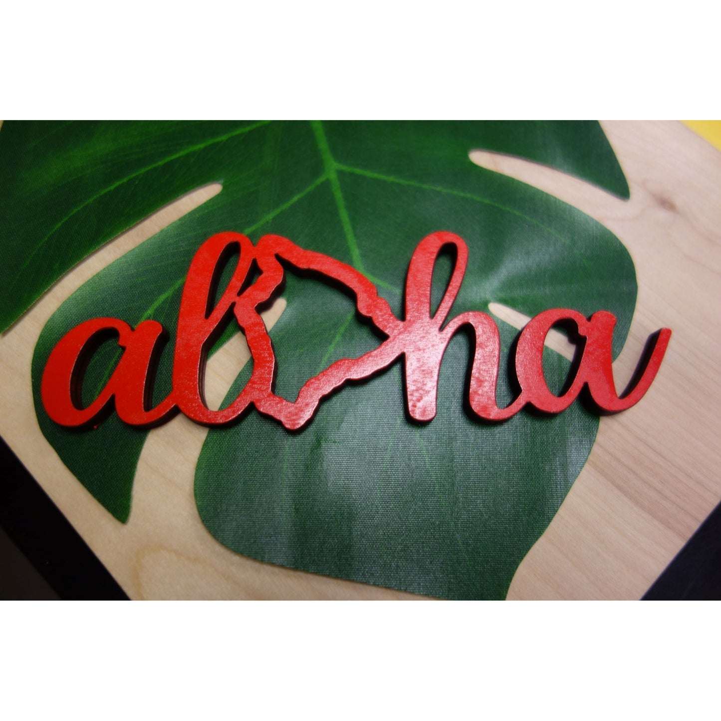 Aloha Big Island Decorative Piece