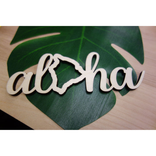 Aloha Big Island Decorative Piece