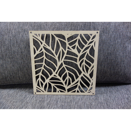 Tropical Banana Leaf Square Panel