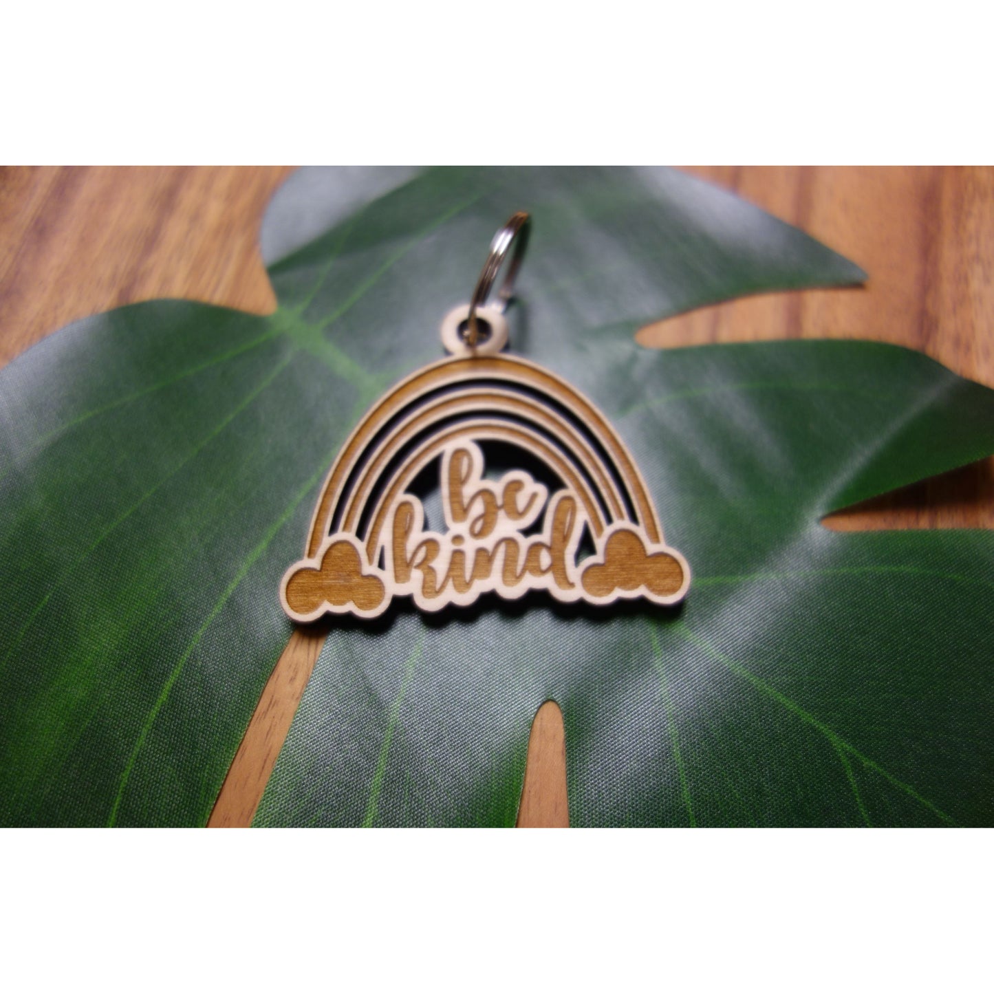 Be Kind Rainbow Keychain