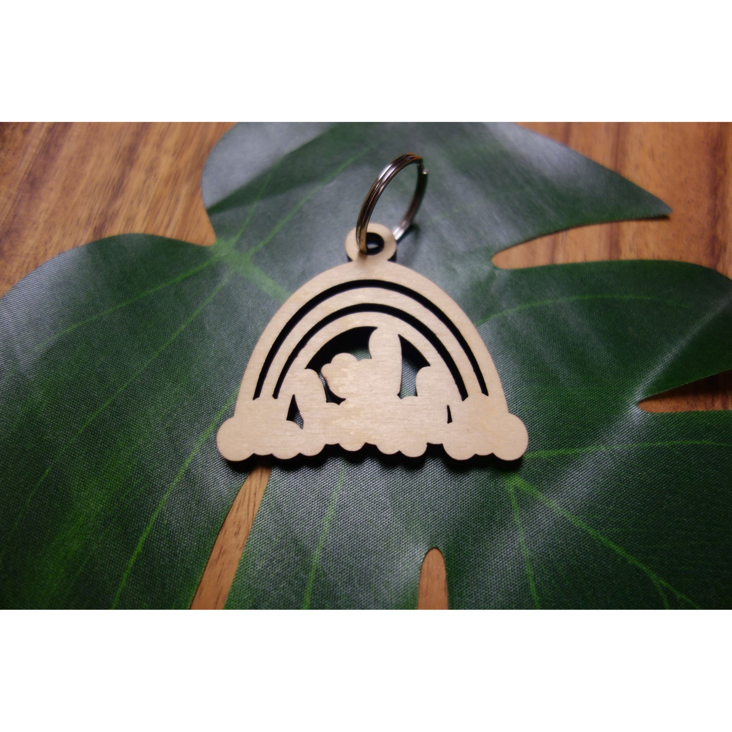 Be Kind Rainbow Keychain
