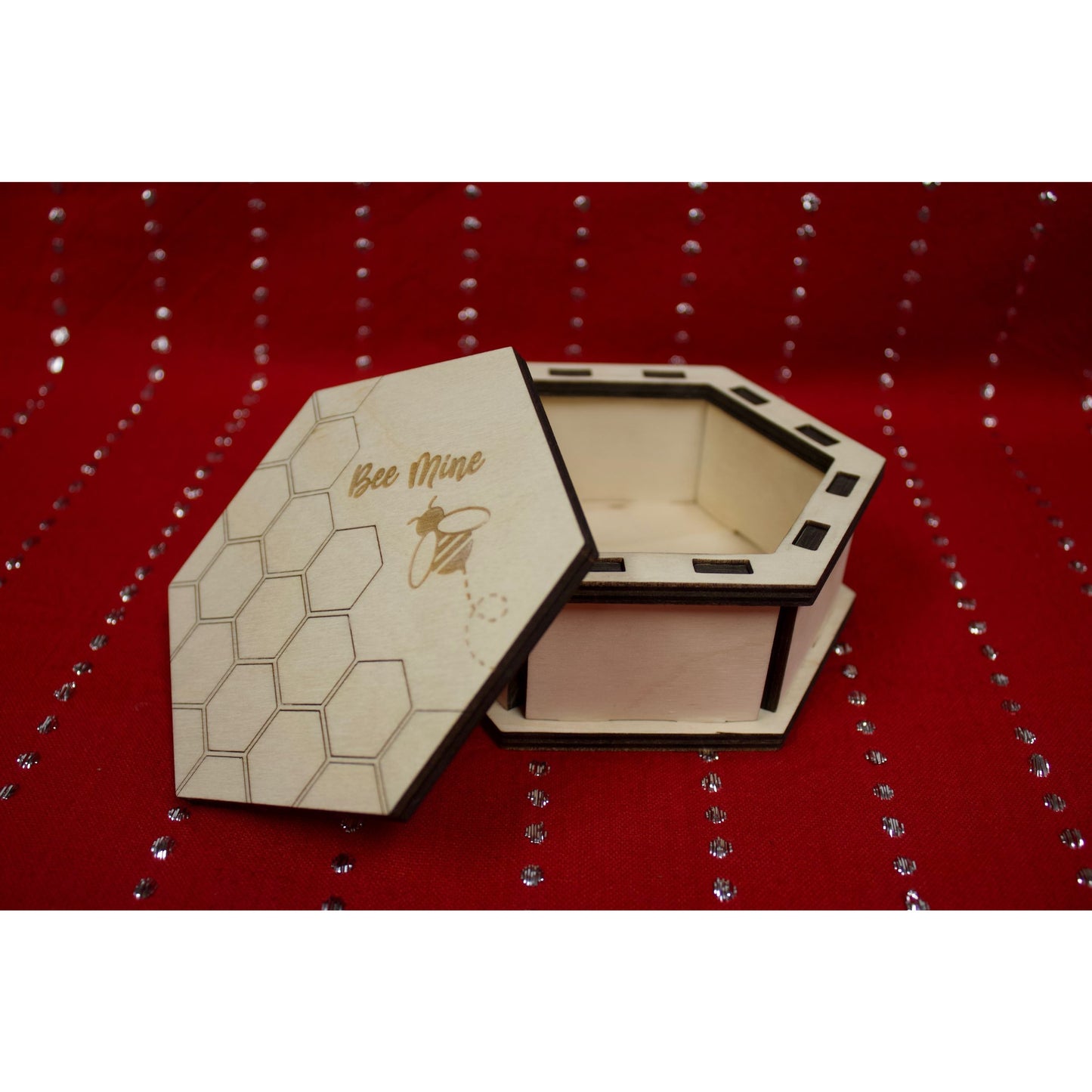 Bee Mine Laser Cut Candy Box *CUSTOMIZABLE*