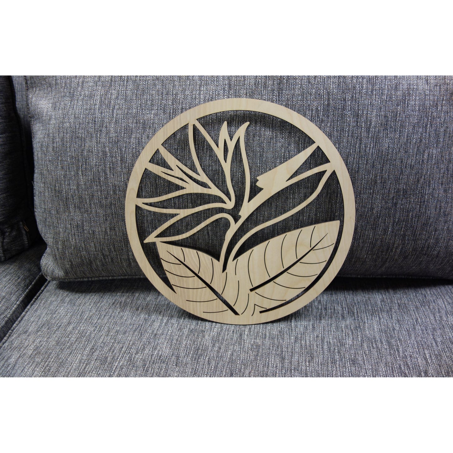 Bird of Paradise Circular Plaque