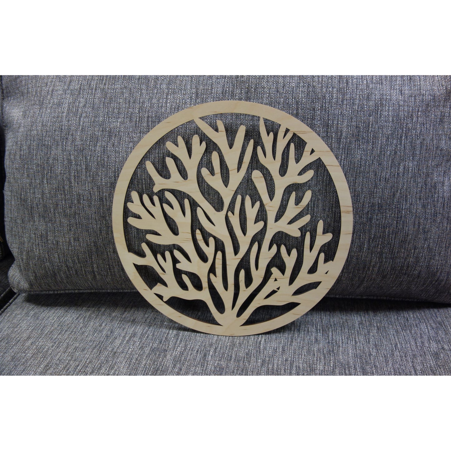 Coral Circular Plaque