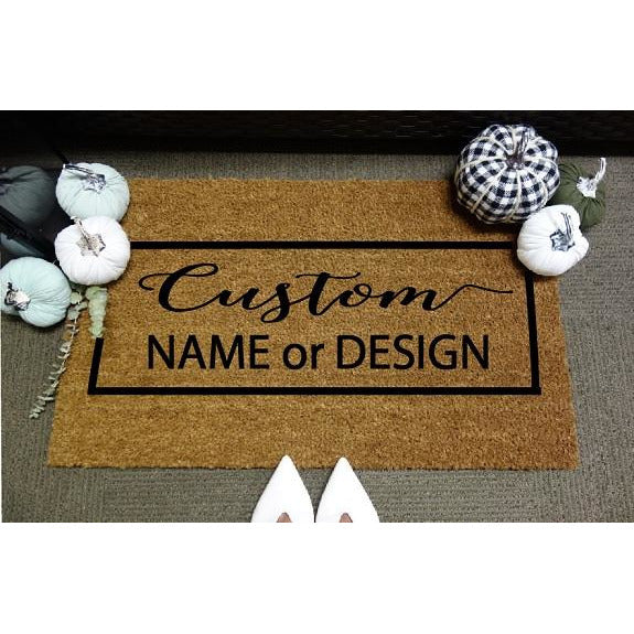 *Customizable* Door Mat