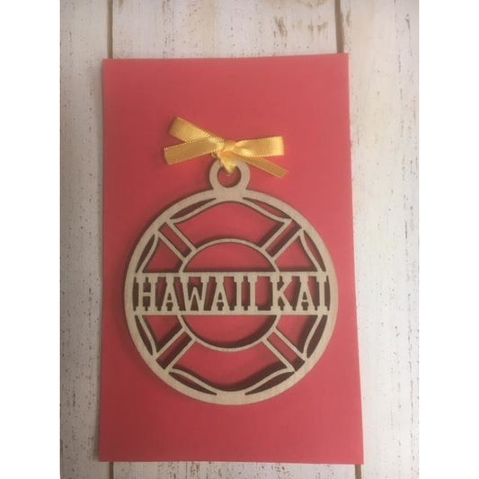 *CUSTOM ORDER* Maltese Cross Fire Department Ornament