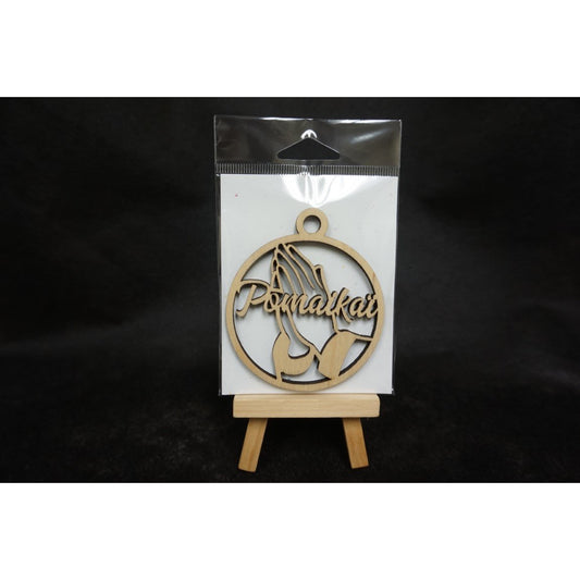 Pomaika'i Prayer Hands Ornament