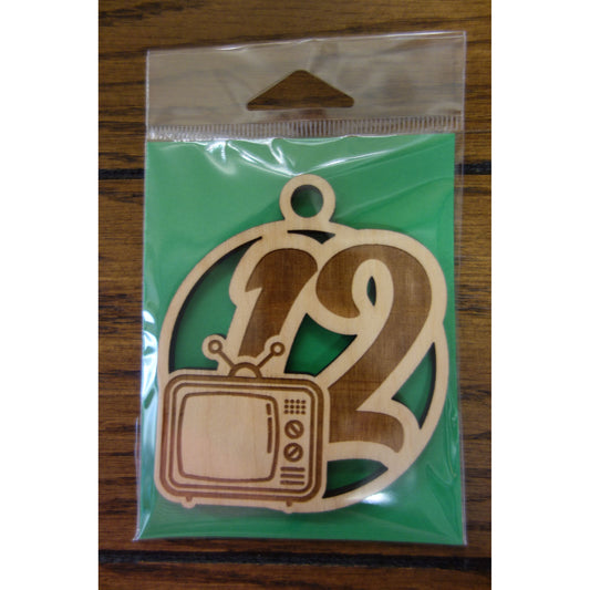 12 Days of Christmas Day 12 Wood Keepsake Ornament