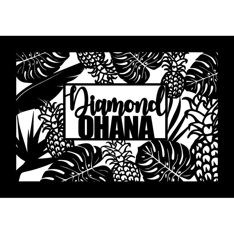 *CUSTOM ORDER* Tropical `Ohana Plaque