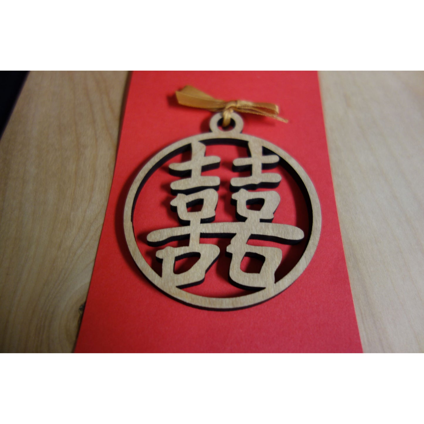 Double Happiness Character Ornament