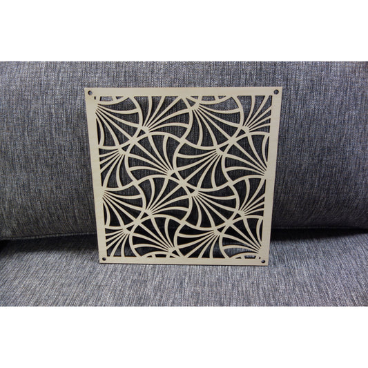 Tropical Fan Style Palm Square Panel