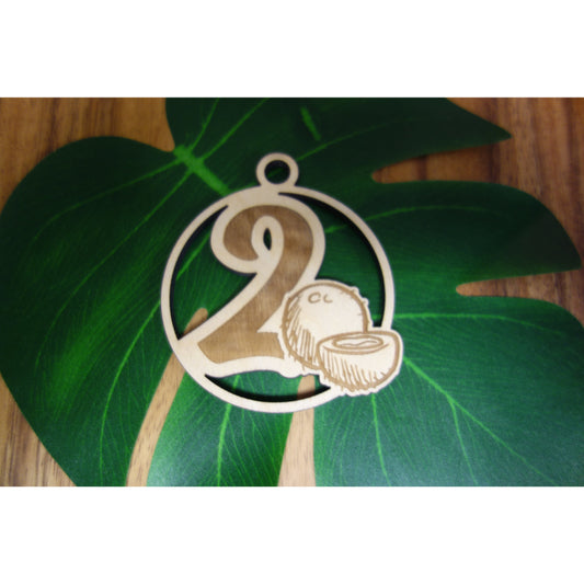 12 Days of Christmas Day 2 Wood Keepsake Ornament