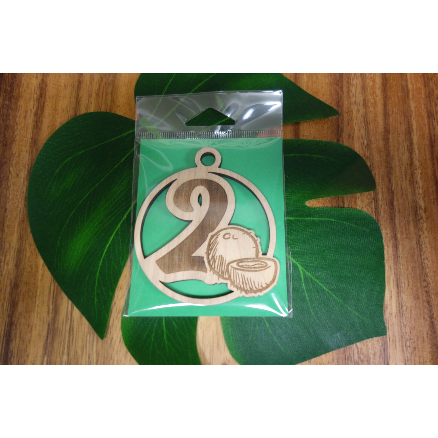 12 Days of Christmas Day 2 Wood Keepsake Ornament