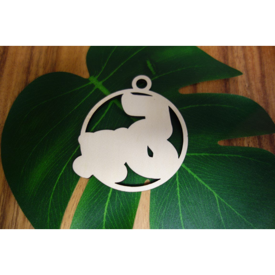 12 Days of Christmas Day 5 Wood Keepsake Ornament