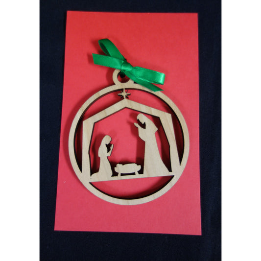 Nativity Scene Keepsake Ornament