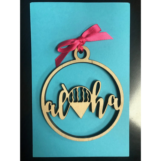 Aloha Shave Ice Ornament