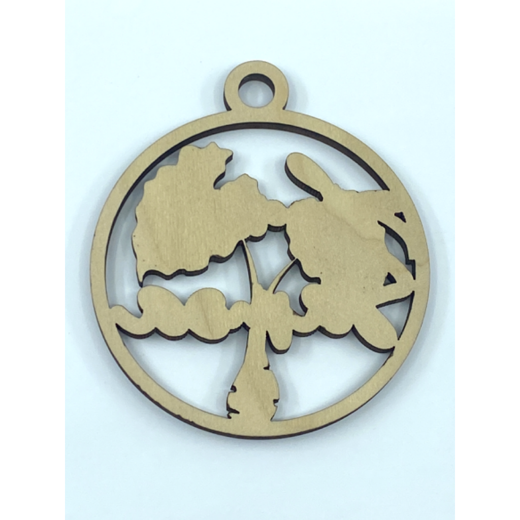 American Samoa Talo (Kalo or Taro) Keepsake Ornament