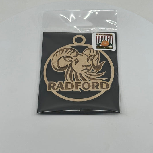 Radford Rams Keepsake