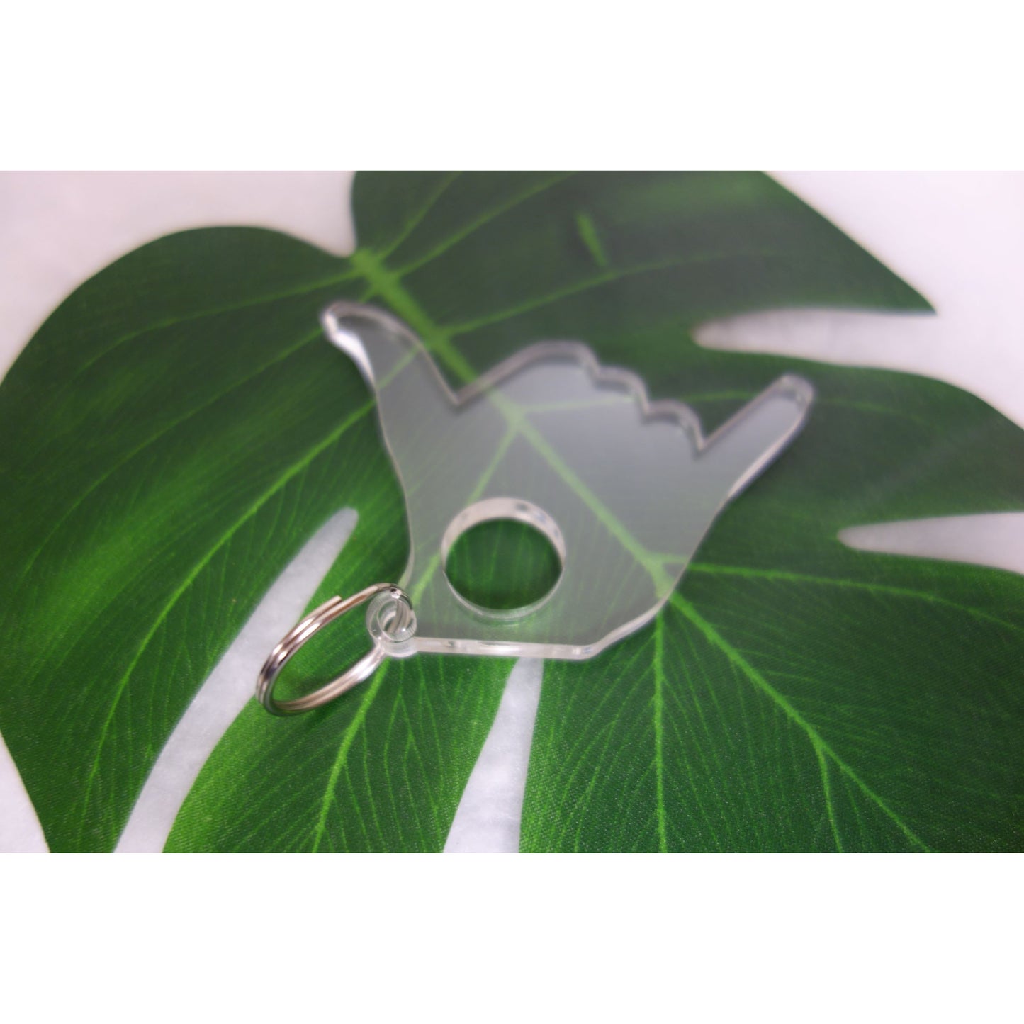 Acrylic Shaka shaped "Pointers" Hands Free Button Pusher