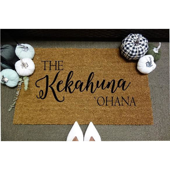 `Ohana *Customizable* Door Mat