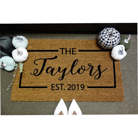 *Customizable* ESTABLISHED Door Mat