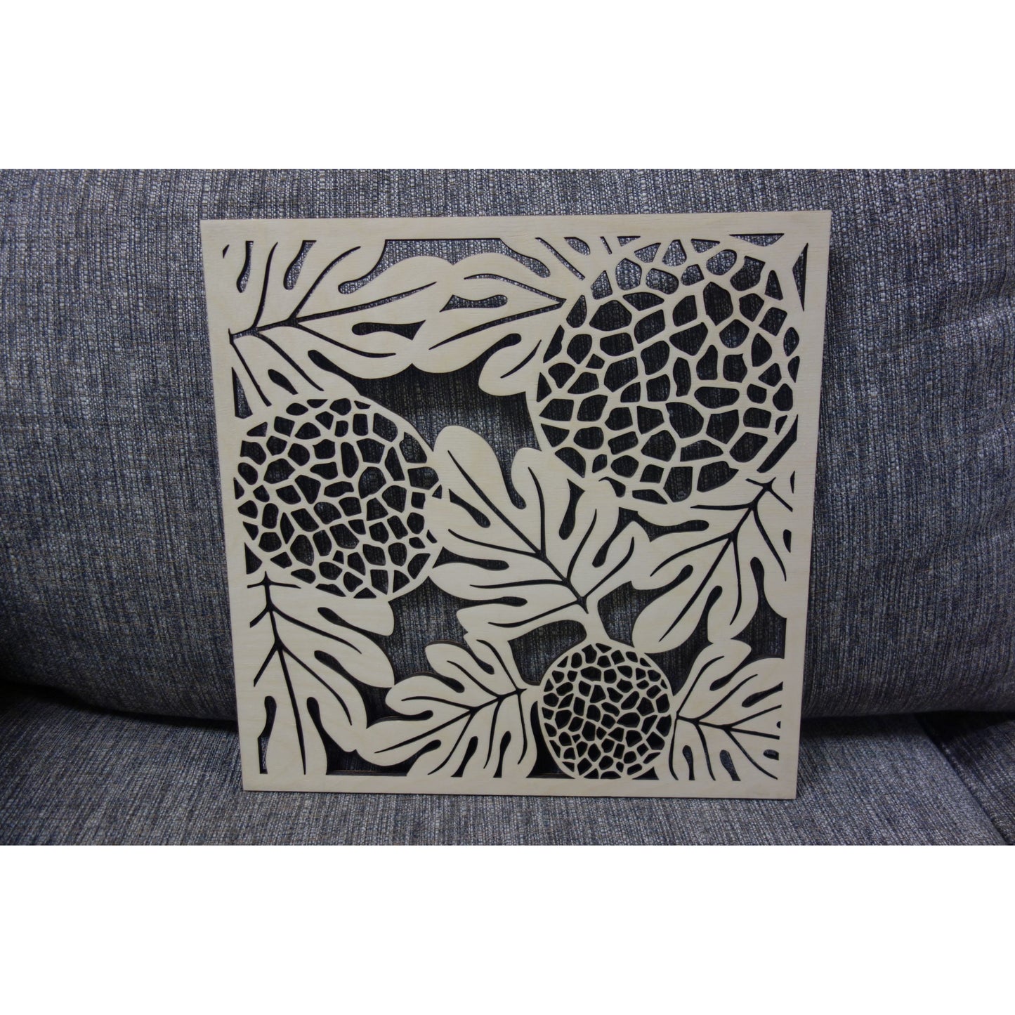 Island Style `Ulu (Breadfruit) 12" Square Panel