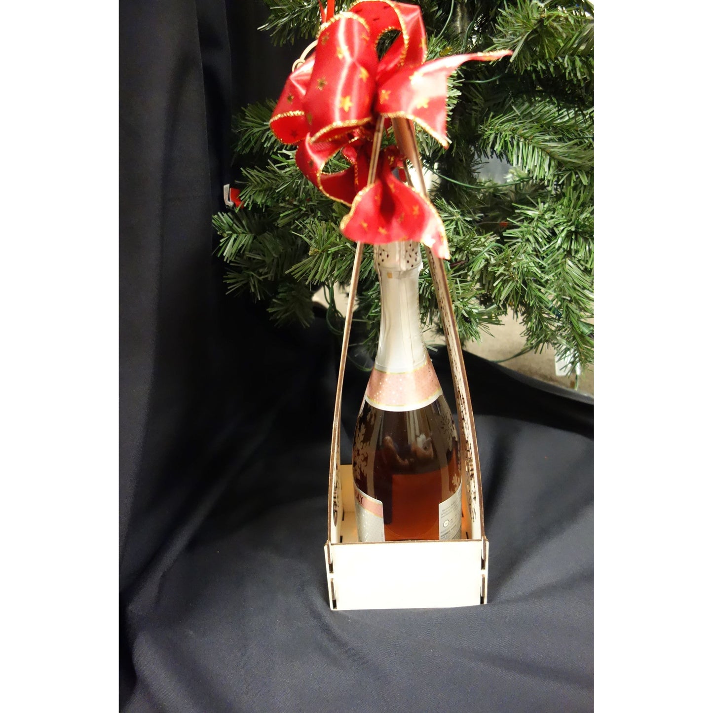 Holiday Snowflake Wine Carrier