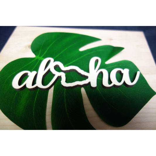Aloha Maui Decorative Piece