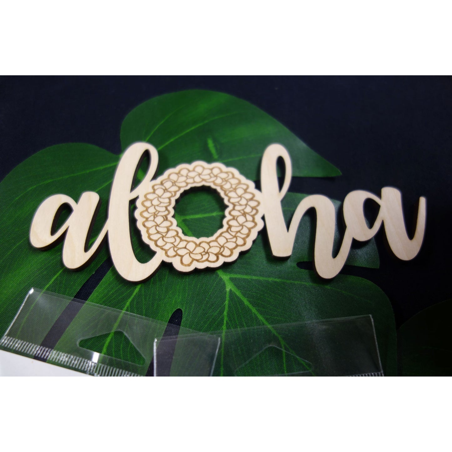 Aloha Plumeria Lei Decorative Piece