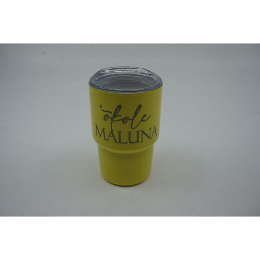 'Okole Maluna Shot Glass - Yellow