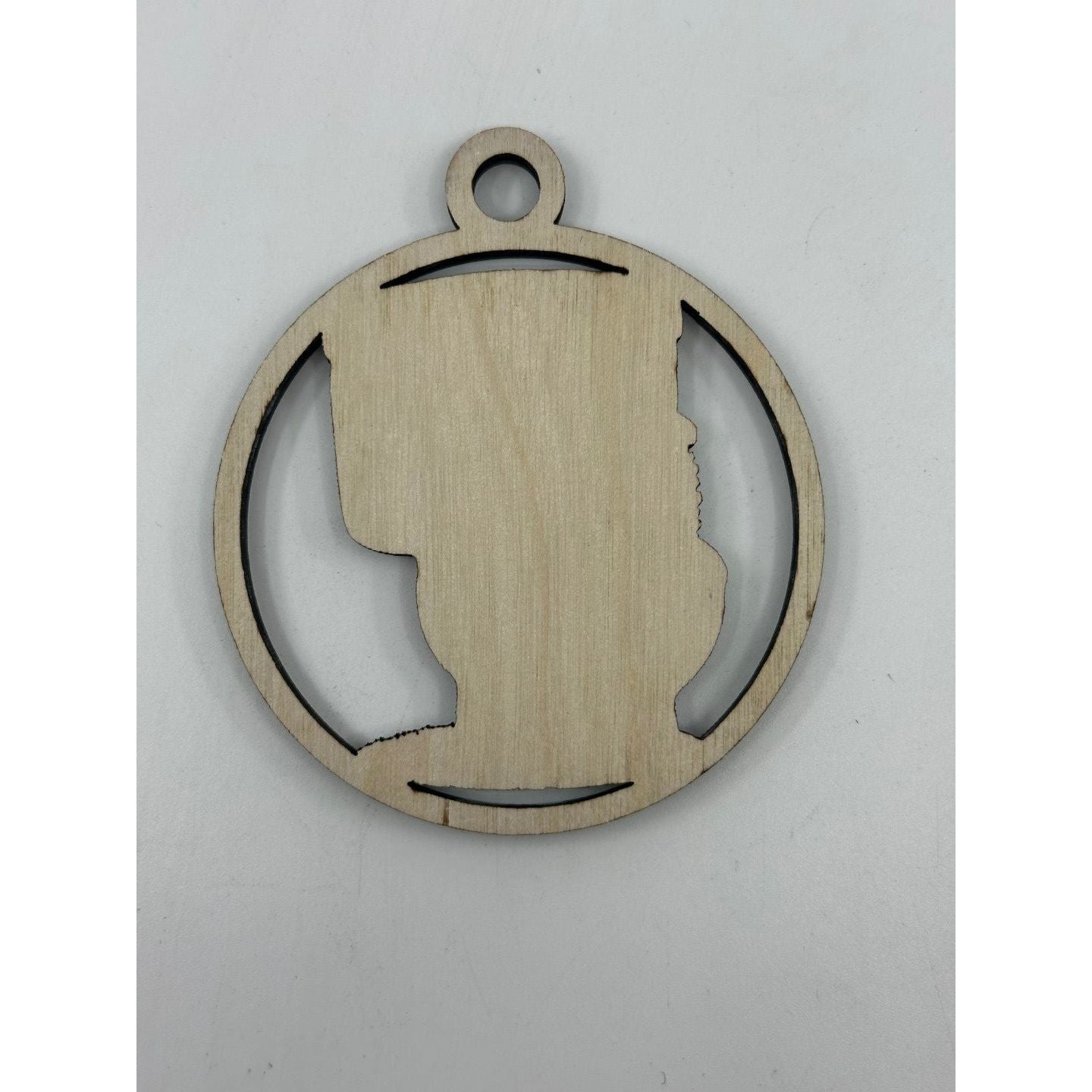 Spam Musubi Pooping Wooden Keepsake Ornament