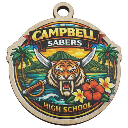 Campbell Sabers High School Keepsake (COLOR)