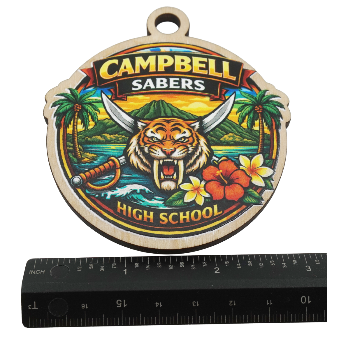 Campbell Sabers High School Keepsake (COLOR)