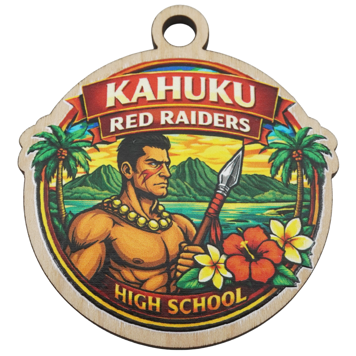 Kahuku Red Raiders High School Keepsake (COLOR)