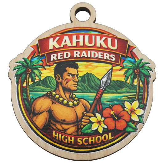 Kahuku Red Raiders High School Keepsake (COLOR)