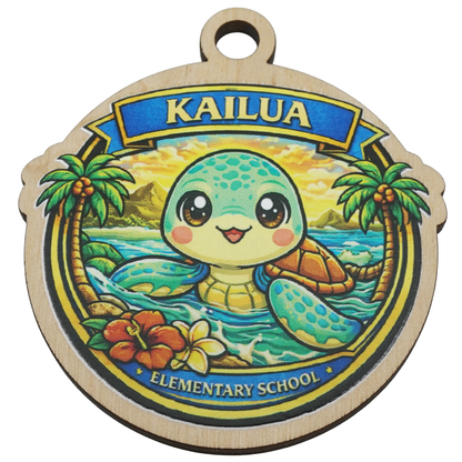 Kailua Elementary Honu Keepsake (COLOR)